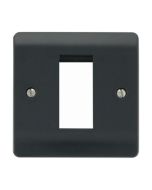 Click Mode CMA310AG 1 Gang New Media Unfurnished Plate - 1 Aperture