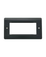 Click Mode CMA312AG 2 Gang New Media Unfurnished Plate - 4 Aperture