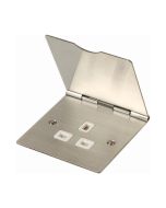 Click FS030SS 13A 1 Gang Floor Socket Outlet