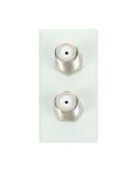 Click NewMedia MM406WH Twin Satellite Out Module (F to F Conn.)