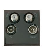 Click NewMedia MM440BK Quad TV, Radio, Sat 1 & Sat 2 Module