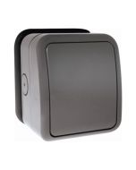 Click Aquip66 OA20401AG 1 Gang IP66 Weatherproof Unfurnished Switch Unit - GridPro