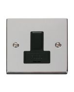 Click Deco VPCH651BK 13A DP Switched FCU Chrome