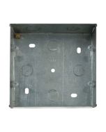 Click WA512 2 Tier 47mm Deep Galvanised Steel K.O. Box