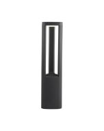 Searchlight 1005-500GY LED Outdoor Post Light With Clear Diffuser In Grey Height: 500mm