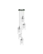 Searchlight 2305-5 Duo I, 5 Light Disc Ceiling Pendant