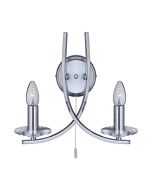Searchlight 4162-2CC Ascona 2 Light Wall in Polished Chrome