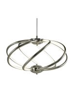 Searchlight 6500-7CC Bardot 7 Light LED Clg Pendant Fitting Curved Arms 42W 2550lm 150x50x50cm Chrome