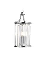 Searchlight 8571CC Victoria 1 Light E14 Wall w/o Lamp Crystal Glass 60W Chrome