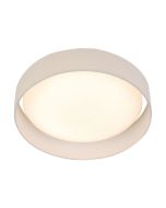 Searchlight 9371-50WH 1 Lgt Flush Acrylic Ceiling Fitting Integrated LED 25W 125x500mm White