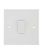 Selectric LG201-2 1 Gang 2 Way Plate Switch Bulk 10A White