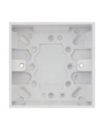 Selectric LG828-25 1 Gang Box Bulk 25mm White