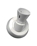 Selectric LG8317 Angled T2 Pre-Wired Clear Base Batten Lampholder Bulk White