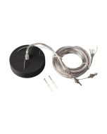 SLV 1001952 MEDO Suspension 5m Black Steel