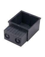 SLV 112781 Flush Mount Box 8.5x12.3x6.7cm Black