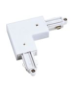 SLV 143061 Corner 1 Circuit Earth On Inside Connector 16A 220-240V 10.4x10.4x1.8cm Polycarbonate