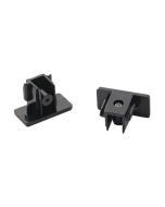 SLV 143130 1 Circuit End Cap 0.4x3.5x1.8cm Black Polycarbonate