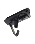SLV 143170 1 Circuit c/w Hook Adaptor 6A 220-240V 8.2x3.5x7.4cm Black Polycarbonate
