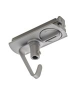 SLV 143172 1 Circuit c/w Hook Adaptor 6A 220-240V 8.2x3.5x7.4cm Grey Polycarbonate