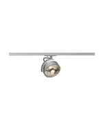 SLV 143544 KALU TRACK 1 Circuit GU10 QPAR111 Spotlight IP20 75W 230V 15.5x12cm Grey Aluminium