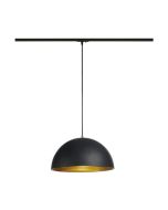 SLV 143932 FORCHINI M 40 TRACK 1 Circuit E27 Pendant IP20 c/w Black Adaptor 40W 230V 150x40x20cm Aluminium