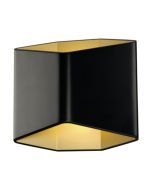 SLV 151710 CARISO PHASE LED 2700K CRI90 IP20 Wall Light 11W 200lm 220-240V 16.4x14.6x9.5cm Black Aluminium
