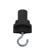 SLV 175190 S-TRACK Hook 5.2x2.6x2.6x2.6cm Black Plastic