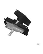 SLV 175210 S-TRACK Mechanical Adaptor 6.6x6.6x3.1cm Black Aluminium