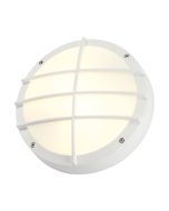 SLV 229081 BULAN GRID Round E27 TC-TSE IP55 Wall Light 25W 230V 27.5x8.5cm Aluminium