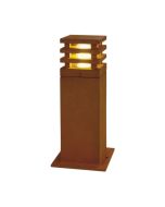 SLV 229420 RUSTY 40 E27 TC-DSE IP55 Post Light 11W 230V 40x12x12cm Rust
