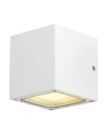 SLV 232531 SITRA CUBE GX53 TCR-TSE IP44 Wall Light 9W 220-240V 10.8x11.5x11cm Aluminium