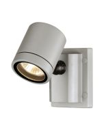 SLV 233104 MYRA WALL Single GU10 QPAR51 IP55 Light 50W 230V 15x10.5x8x7cm Grey Aluminium