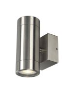 SLV 233302 ASTINA STEEL GU10 QPAR51 IP44 Wall Light 35W 230V 7.5x15x11cm Stainless 304