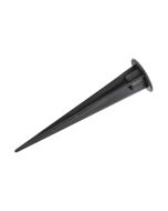 SLV 900011 NAUTILUS Earth Spike 17.5cm Black Plastic