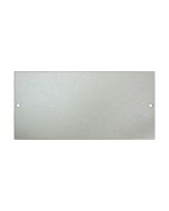 Tass STO283 Blanking Plate 185x89mm Light Grey Galvanised Steel