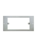 Tass STO287 Plate Accessory Standard Twin 185x89mm Light Grey Galvanised Steel