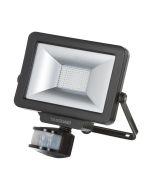 Timeguard LEDPRO20B+LEDPROSLB LEDPRO 20W LED Floodlight 4000K Black c/w PIR Sensor
