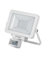 Timeguard LEDPRO10WH+LEDPROSLWH LEDPRO 10W LED Floodlight 4000K White c/w PIR Sensor