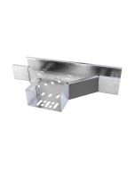 Trench HDT100FT Heavy Duty Cable Tray Flat Tees (100mm) Pre-Galvanised