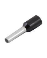 Unicrimp QBFR15 Insulated Bootlace Ferrule Black Pack=100