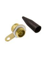 Unicrimp QBW50-LSF 50mm Brass Cable Gland BW LSF c/w Locknut Shroud & Earthtag Pack=1