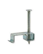 Unicrimp QMC6 Fire Cable Clips for Twin & Earth (4-6mm) Carbon Steel Pack=100