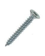 Unifix Twinqwik 8mmx2 1/2in Countersunk Woodscrew BZP Pack=200