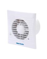 Vent Axia Silhouette 100TM 100mm 4" Basic Bathroom Fan c/w Neon & Timer & PIR