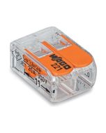 Wago 221-412 2 Way Compact Lever Connector 4mm Pack=100