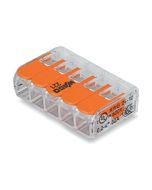 Wago 221-415 5 Way Compact Lever Connector 4mm Pack=25