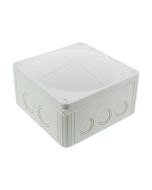 Wiska COMBI 1010 140x140x82mm PVC Adaptable Box c/w 5P Terminal 57A IP66 White