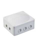 Wiska COMBI 1210 160x140x81mm PVC Adaptable Box c/w 5P Terminal IP66 Grey