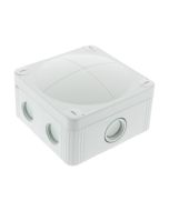 Wiska COMBI 407 95x95x60mm PVC Enclosure c/w 24A Terminals IP66 Grey
