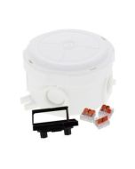 Wiska COMBI 304 82x82x57mm PVC Adaptable Box c/w WAGO 221 Terminals IP66 White